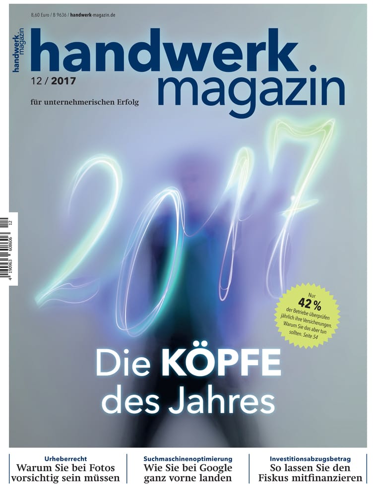 Köpfe des Jahres 2017