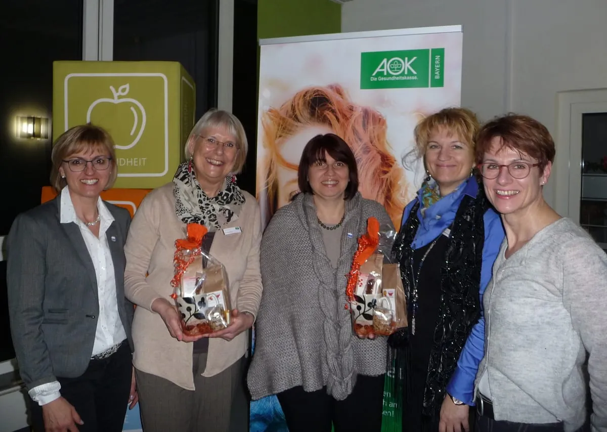 Gelungener Jahresauftakt  – Unternehmerfrauen bei AOK Landshut