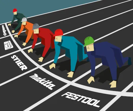 Markenranking: Die Lieblingswerkzeuge der Handwerker