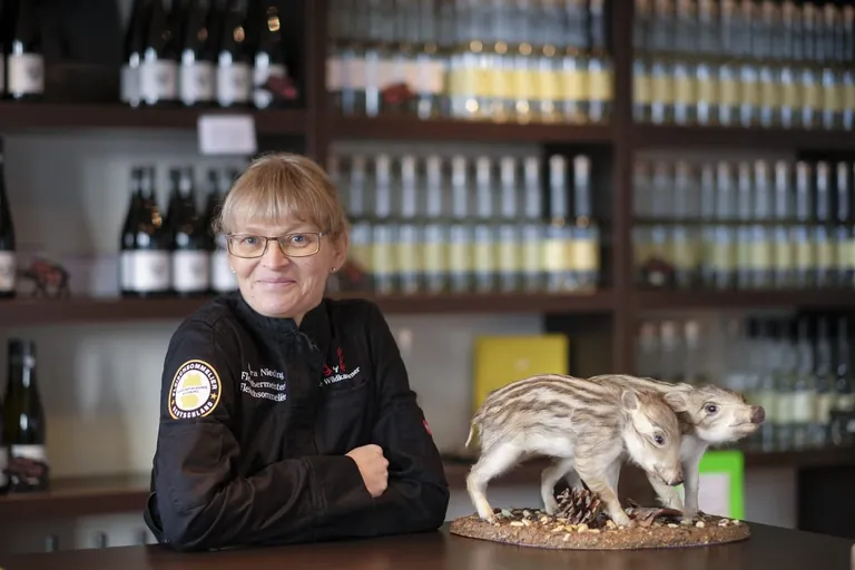 Fleischermeisterin Petra Nieding