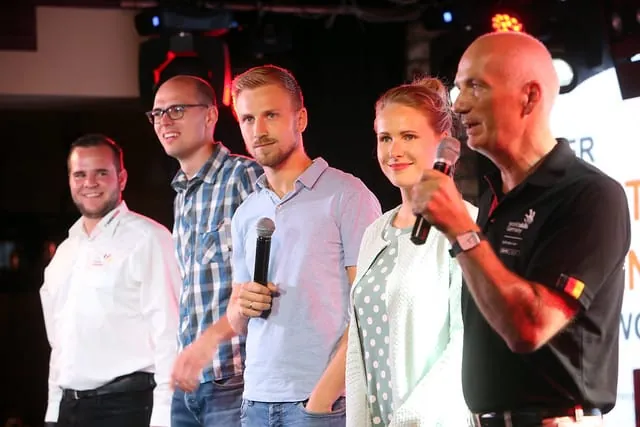 So hat das Team Deutschland bei den WorldSkills 2019 in Kasan gefeiert.