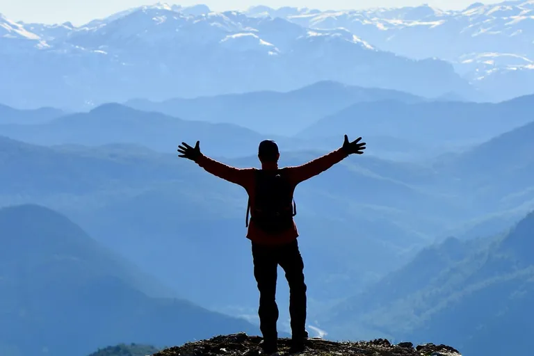 Ziele erreichen, Bergsteigen