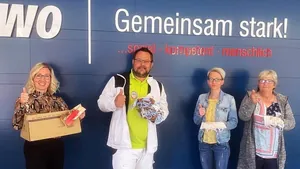 Masken-Initiative der Maler- und Lackiererinnung Oderland