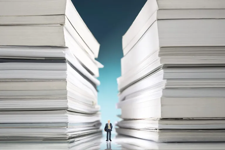 Belastung durch B&uuml;rokratie