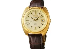    Seiko Jubil&auml;umsmodell in Gelbgold