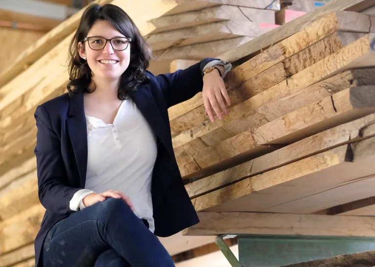 Julia Kasper, Gründerin von Holzgespür