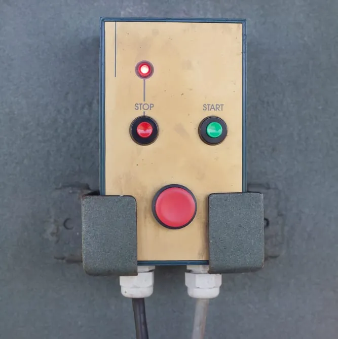 Maschinenschutz auf dem Pr&uuml;fstand