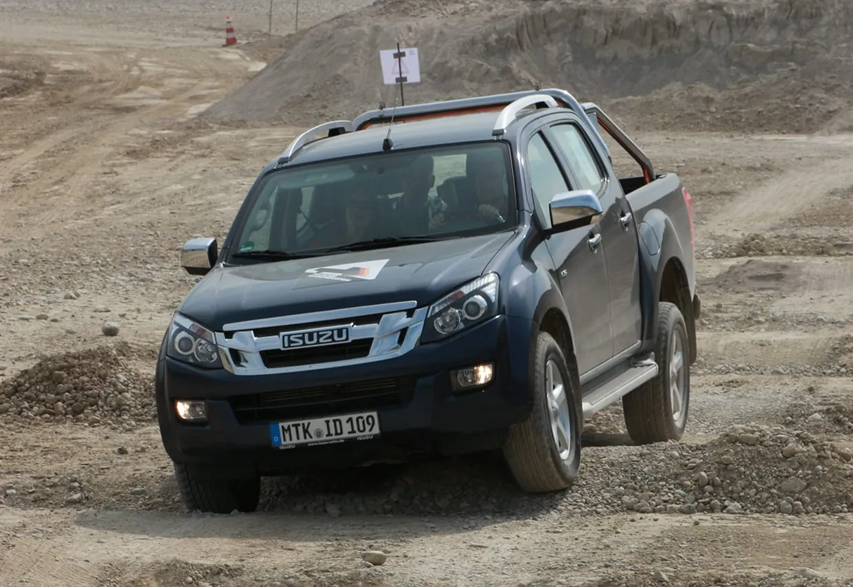 Isuzu D-Max: Vierter Platz für den robusten Geländespezialisten