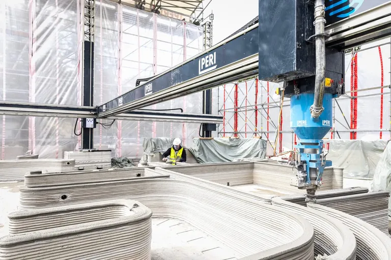 Peri baut das erste Wohnhaus aus dem 3D-Drucker in Deutschland.