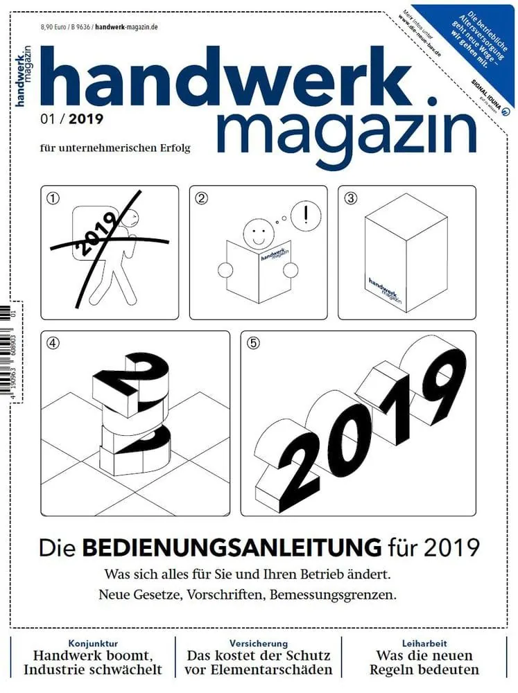 handwerk magazin januar 2019