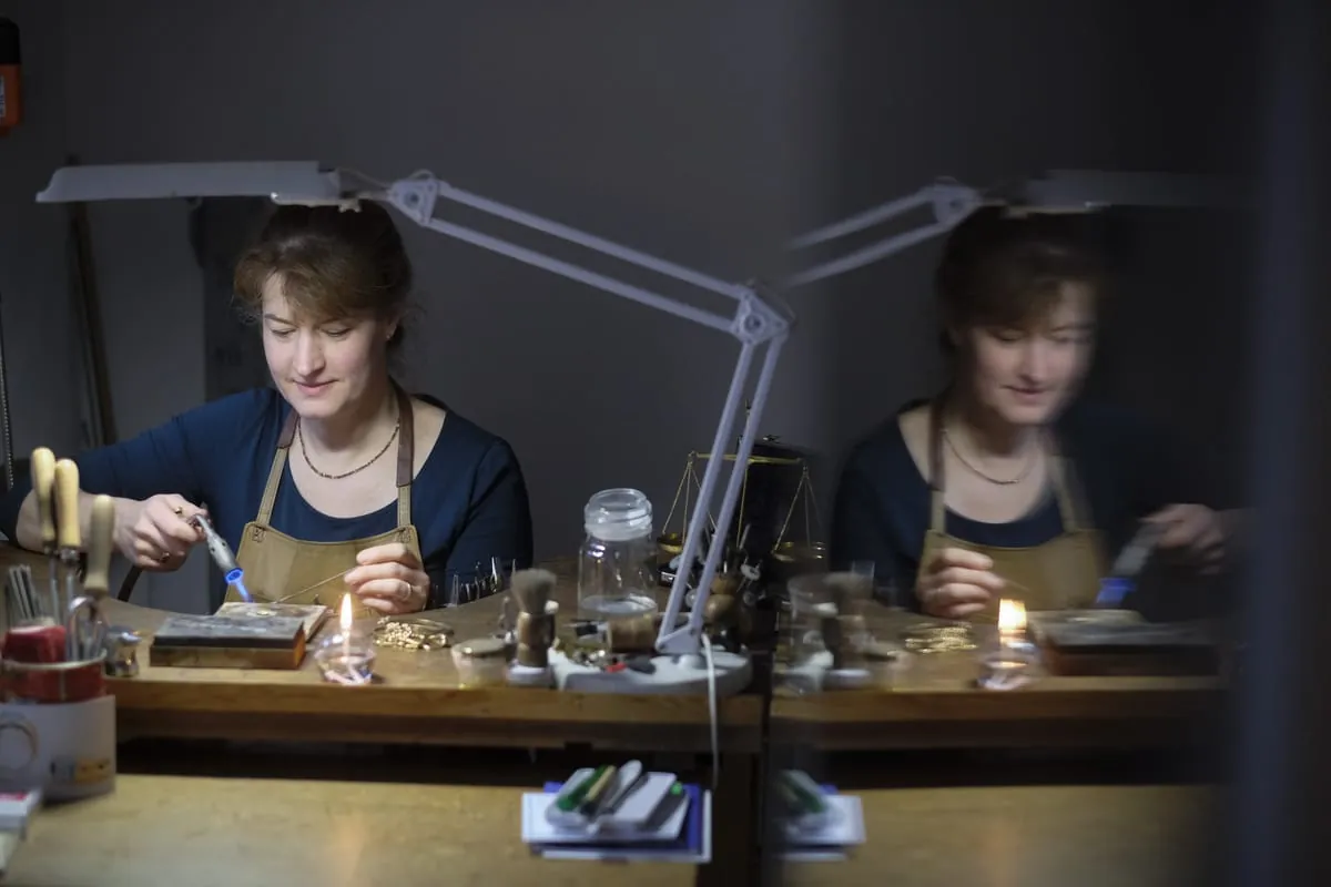 Upcycling: Britta Schwalm Goldschmiedin