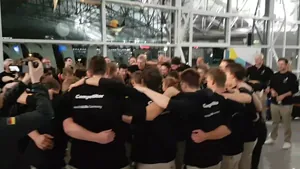Freunde, Familie, Fans erwarten das deutsche Team der WorldSkills 2019 wieder zur&uuml;ck in Frankfurt.