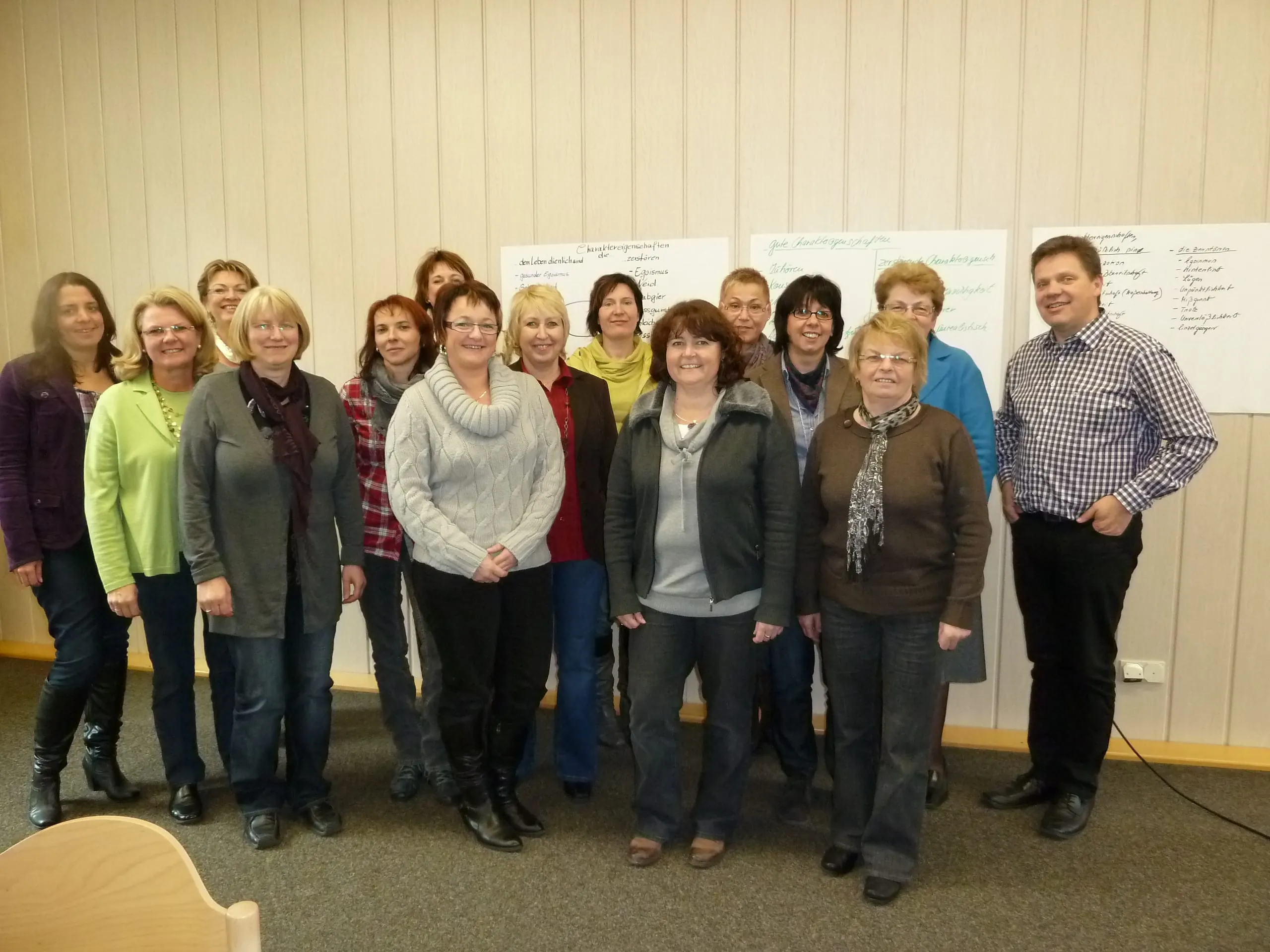 Gruppenbild mit J.M.Hüger