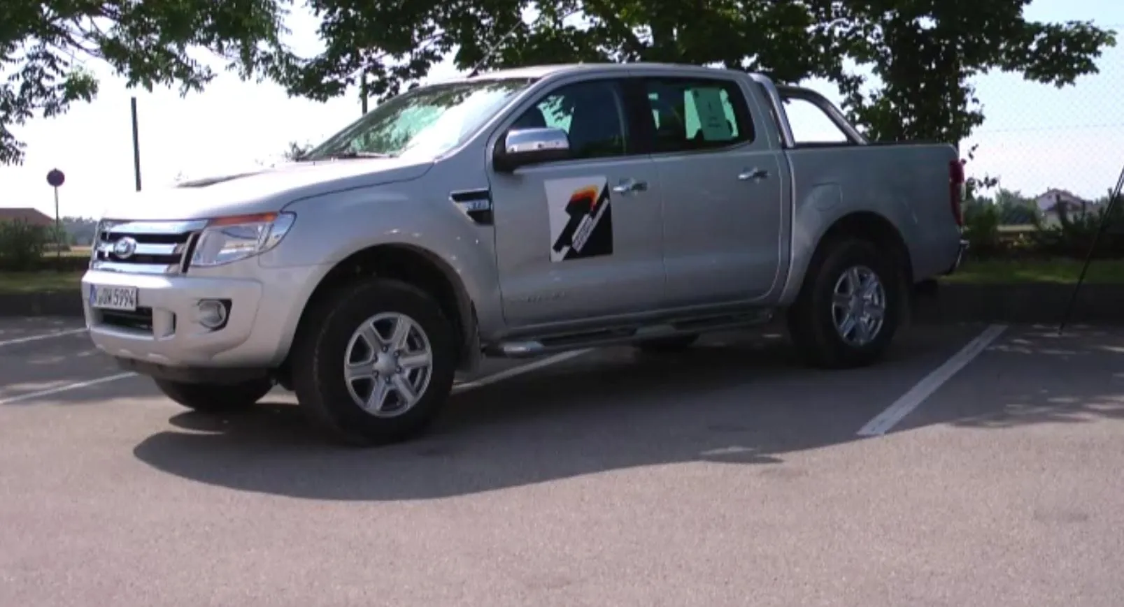 Der Ford Ranger hatte beim diesjährigen Pick-up-Test den längsten Radstand.