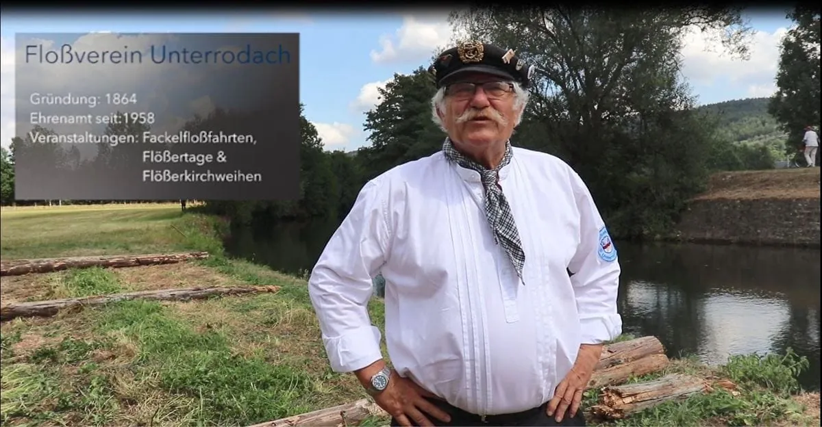 Immaterielles Kulturerbe: Kirchweihflößen in Unterrodach