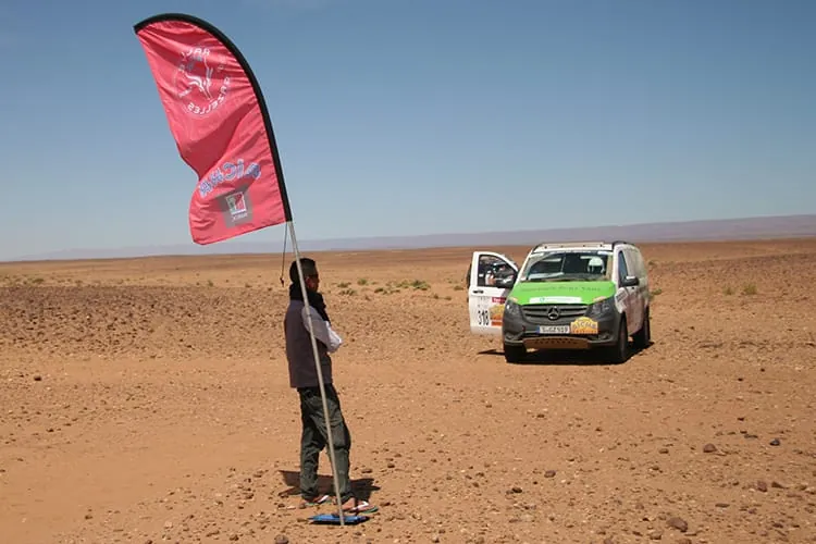 Checkpoint Rallye Aicha des Gazelles