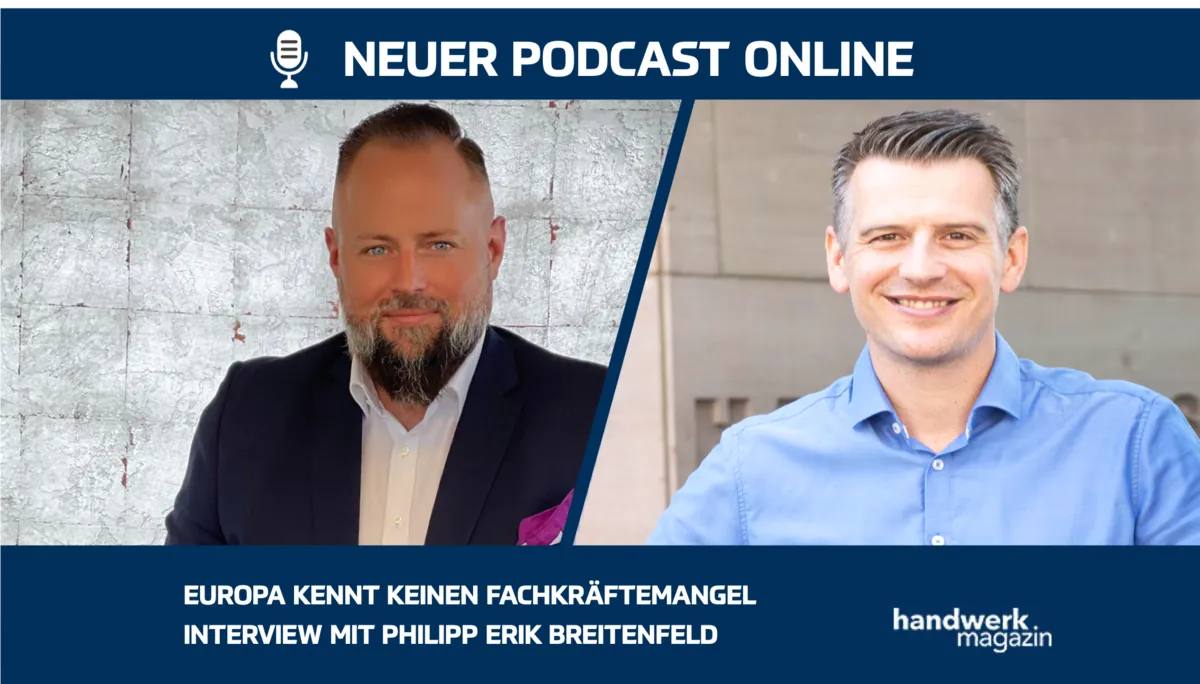 Europa kennt keinen Fachkräftemangel: Interview mit Philipp Erik Breitenfeld