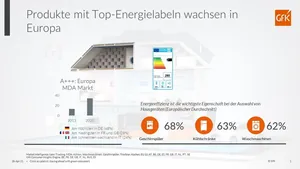 Energieeffiziente Ger&auml;te im Haushalt stehen bei deutschen Verbrauchern hoch im Kurs