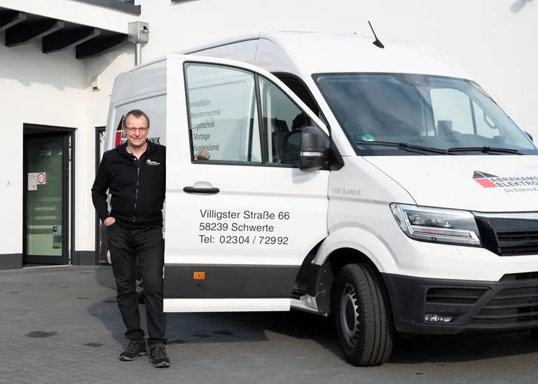 gebrauchter elektrifizierter MAN e TGE