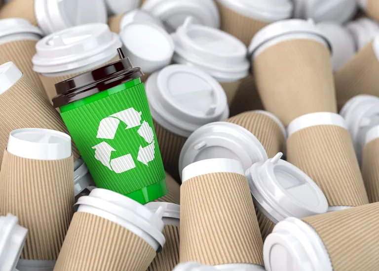 Plastikbecher, Recyclingbecher