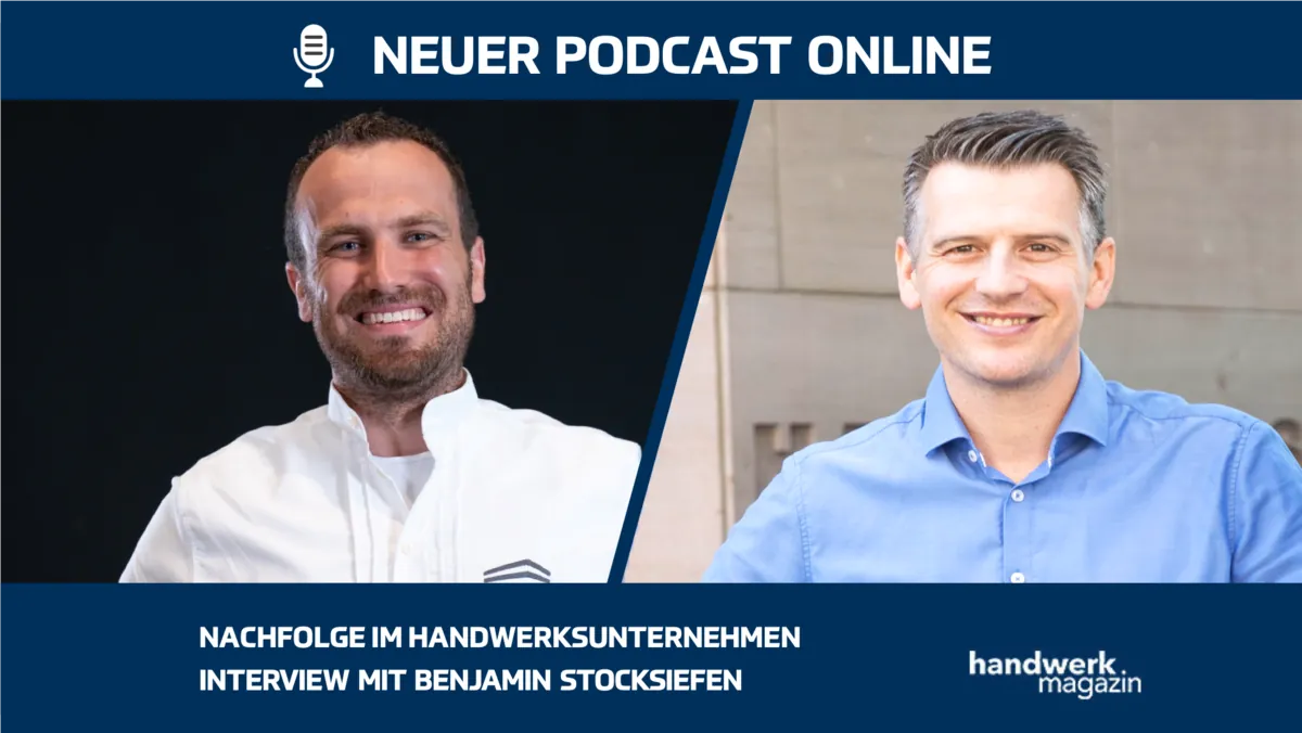 Nachfolge in Handwerksunternehmen: Interview mit Benjamin Stocksiefen