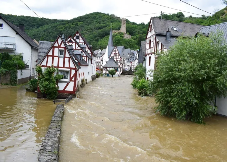 Hochwasser in Monreal 2021