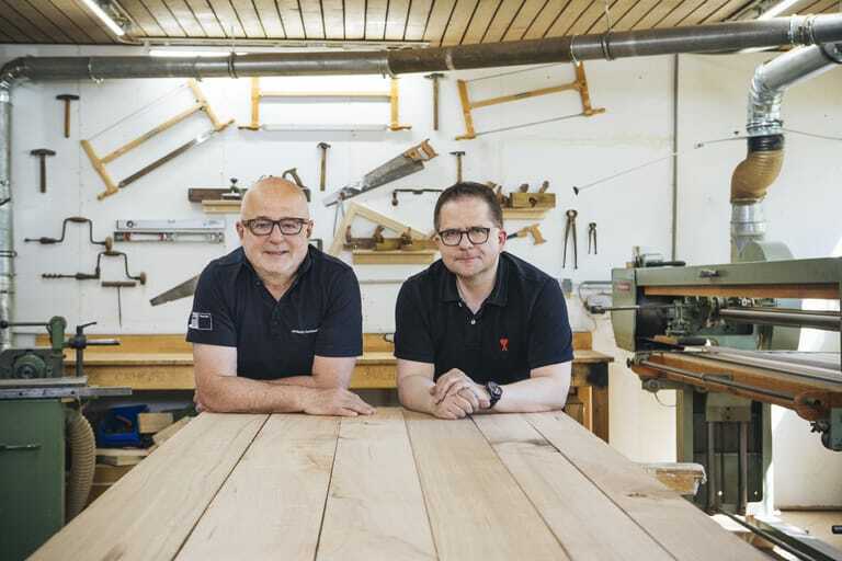 Harald Hofherr (re.),Andreas Steiner (li.)