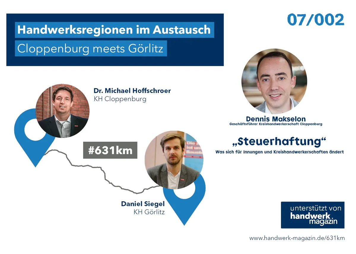 Handwerksregionen im Austausch: Steuerhaftung – was sich jetzt ändert