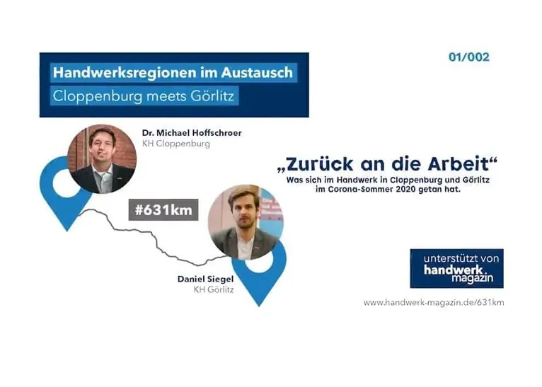 Handwerksregionen im Austausch: Was sich im Corona-Sommer getan hat