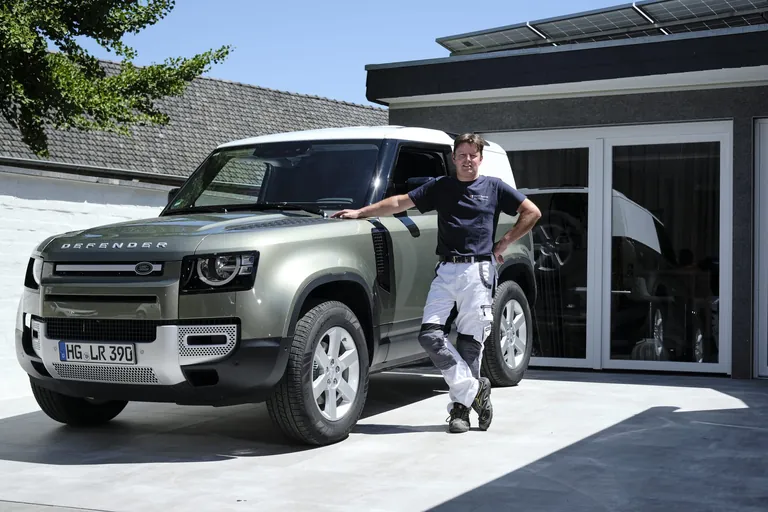 Martin Badcock, Landrover Defender