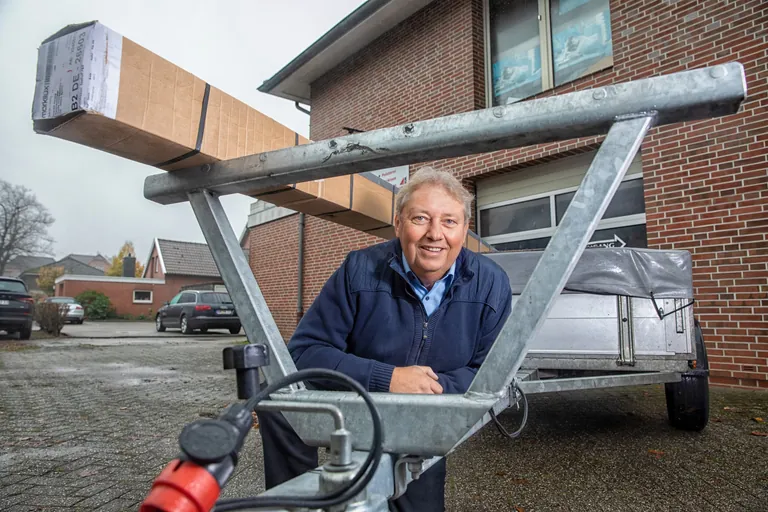 Raumausstattermeister Harald Gerjets