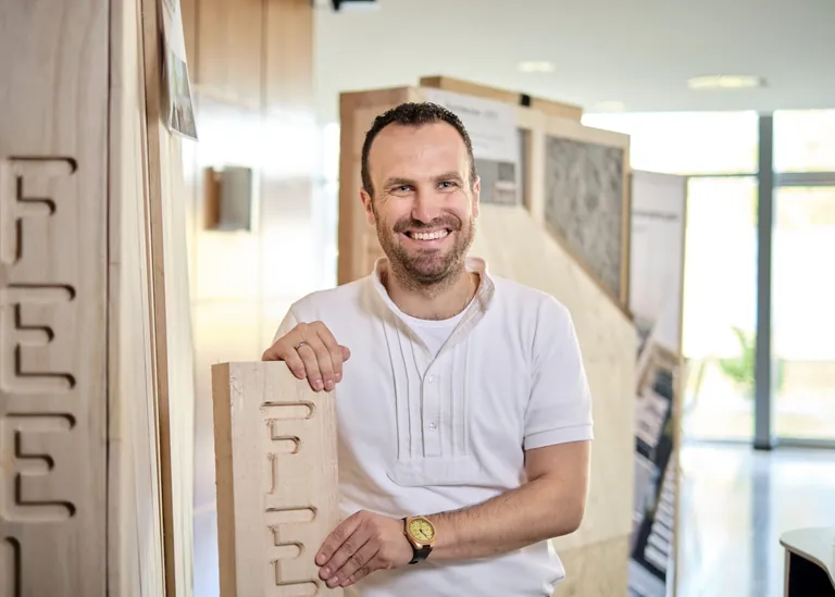 Benjamin Stocksiefen, Inhaber von Holzbau Stocksiefen