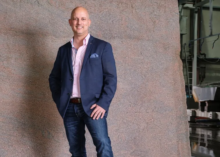 Stefan Wolff, &bdquo;Natursteinwolf&ldquo; ist seit 100 Jahren ein Familienbetrieb.