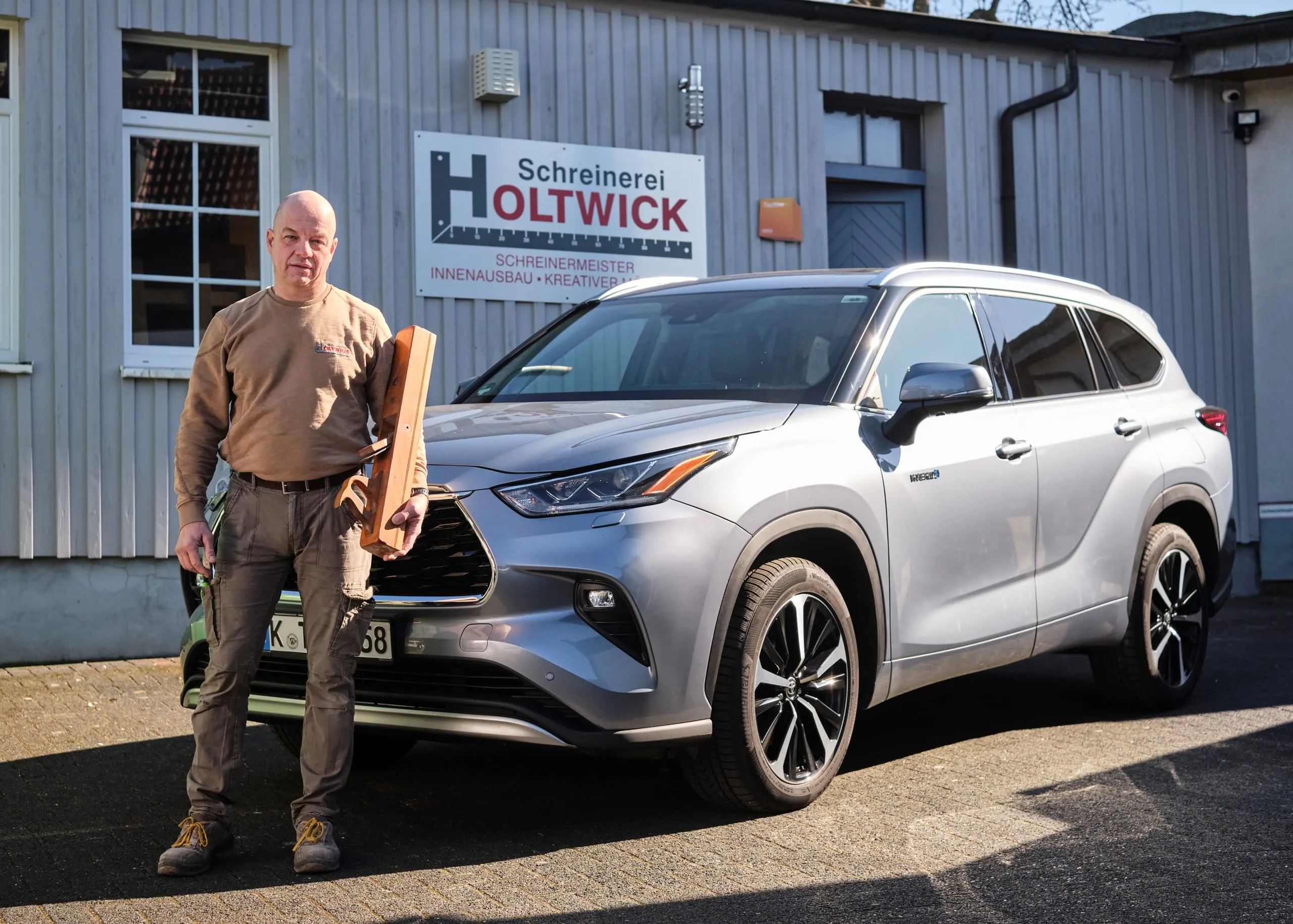 Toyota Highlander: "Ganz schön wuchtig"