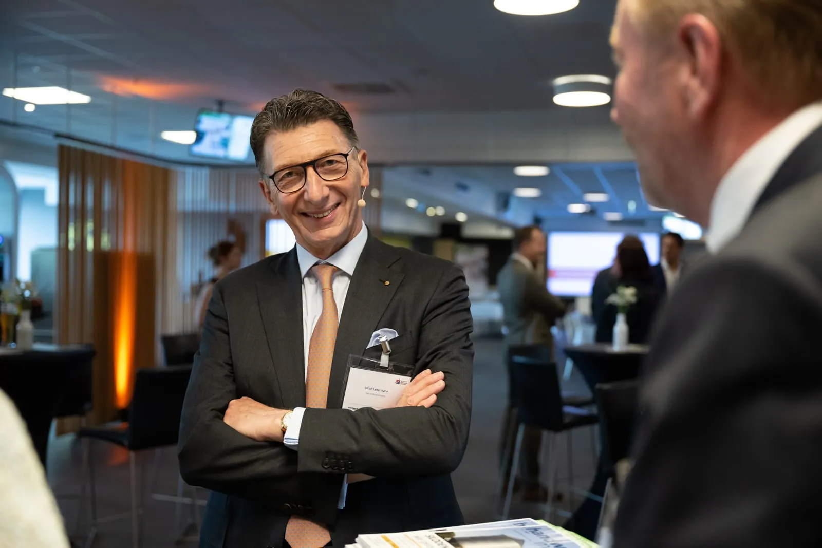Der Gastgeber des Abends: Signal-Iduna-CEO Ulrich Leitermann.