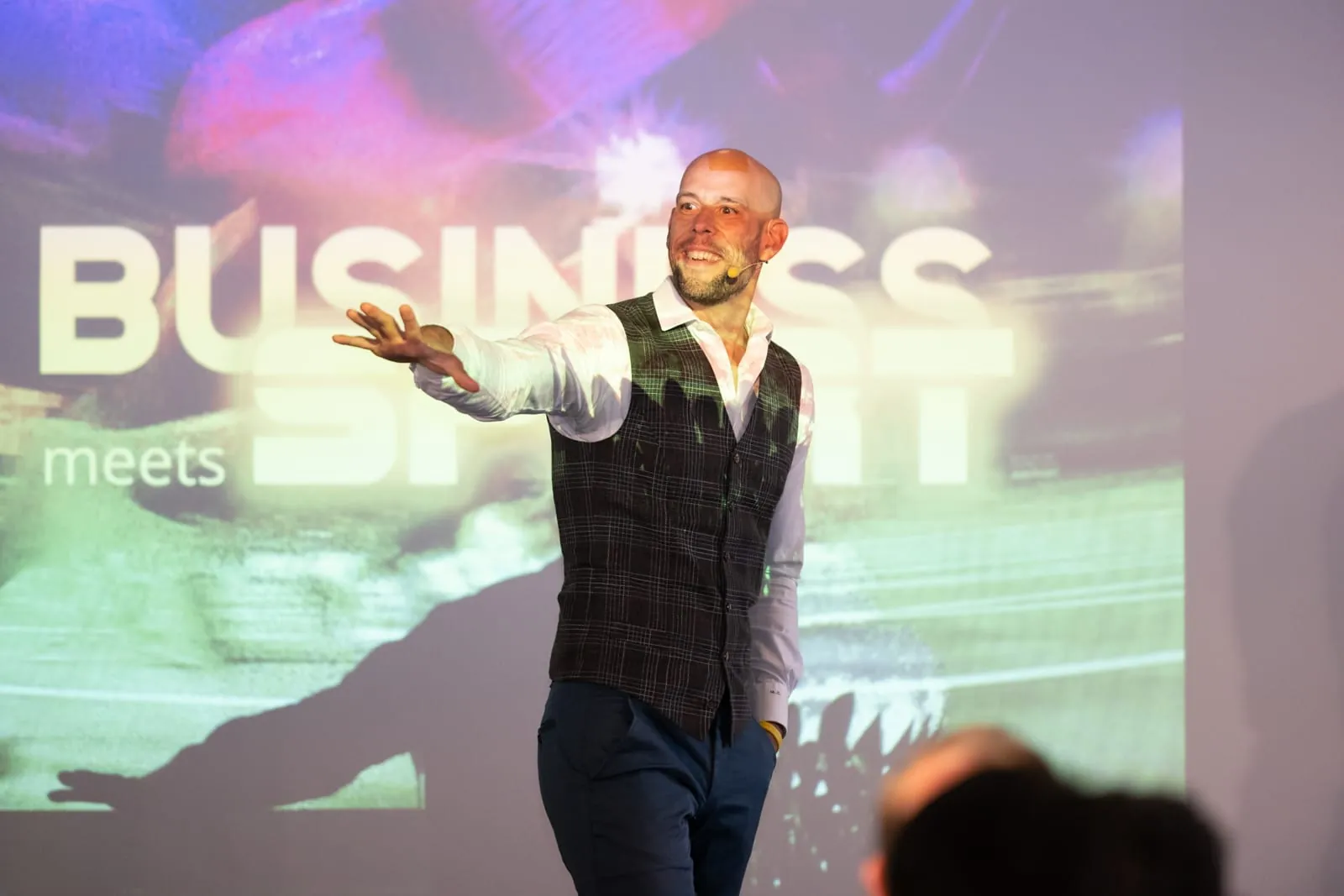 Business meets Sport: Keynote-Speaker Markus Czerner betont das „Warum“ statt dem „Wie“.