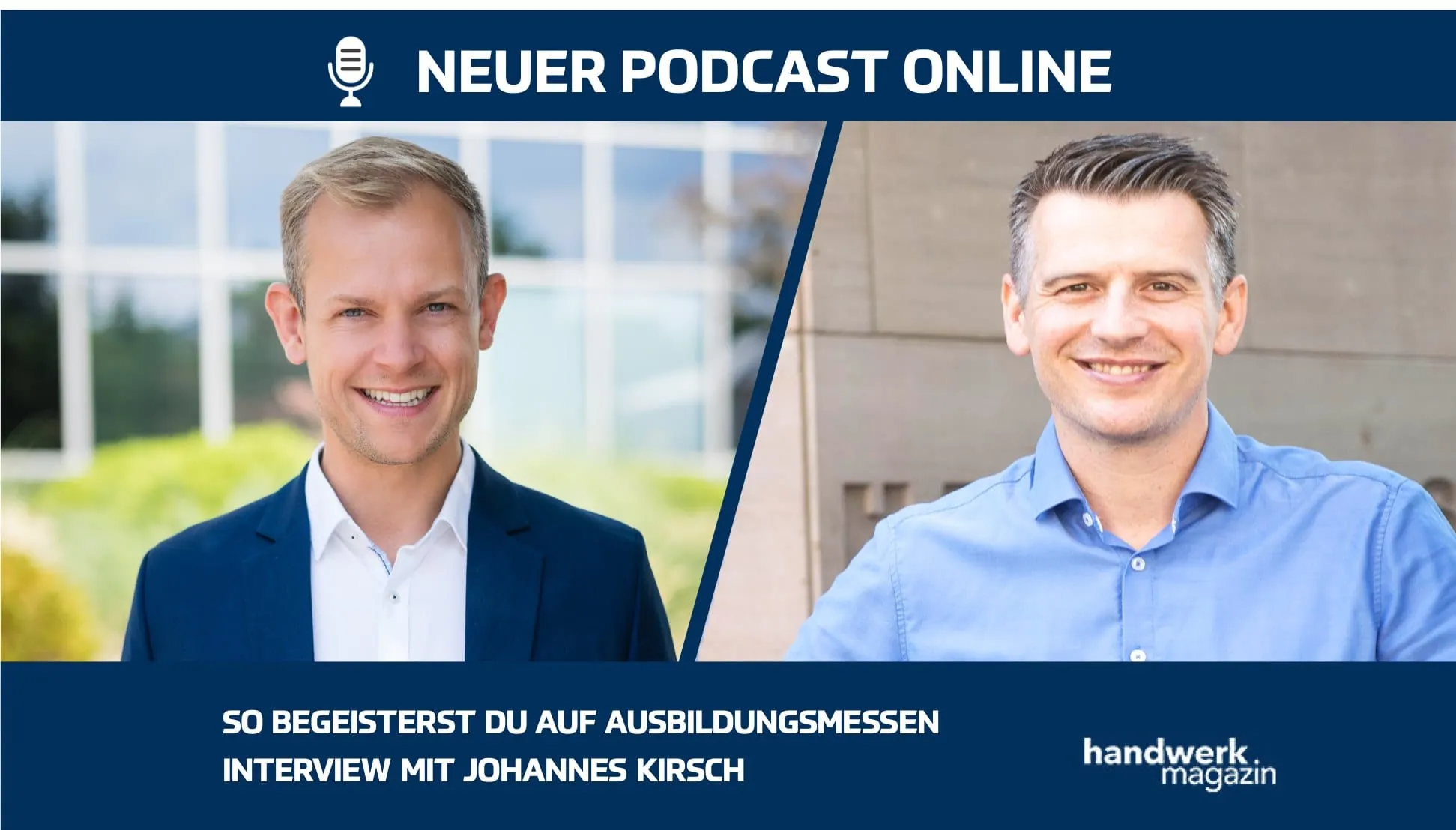 Jugendliche auf Ausbildungsmessen mit Tischfußball begeistern: Interview mit Johannes Kirsch