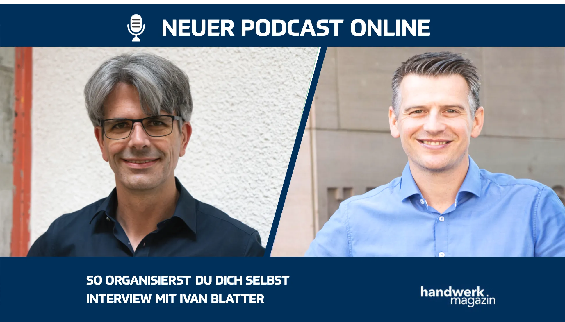 So organisieren Sie sich selbst: Interview mit Ivan Blatter