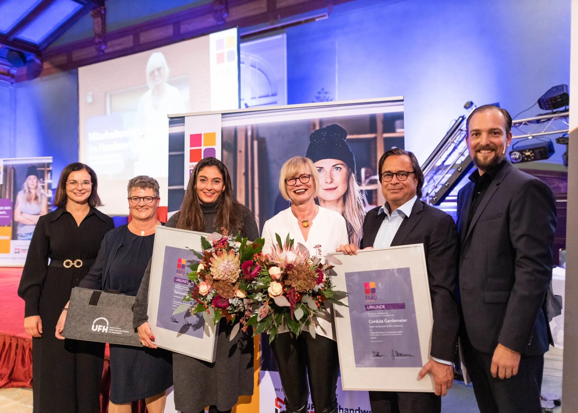 Unternehmerfrau im Handwerk 2022: Gratulation an 100 Prozent #powerfrauimhandwerk!