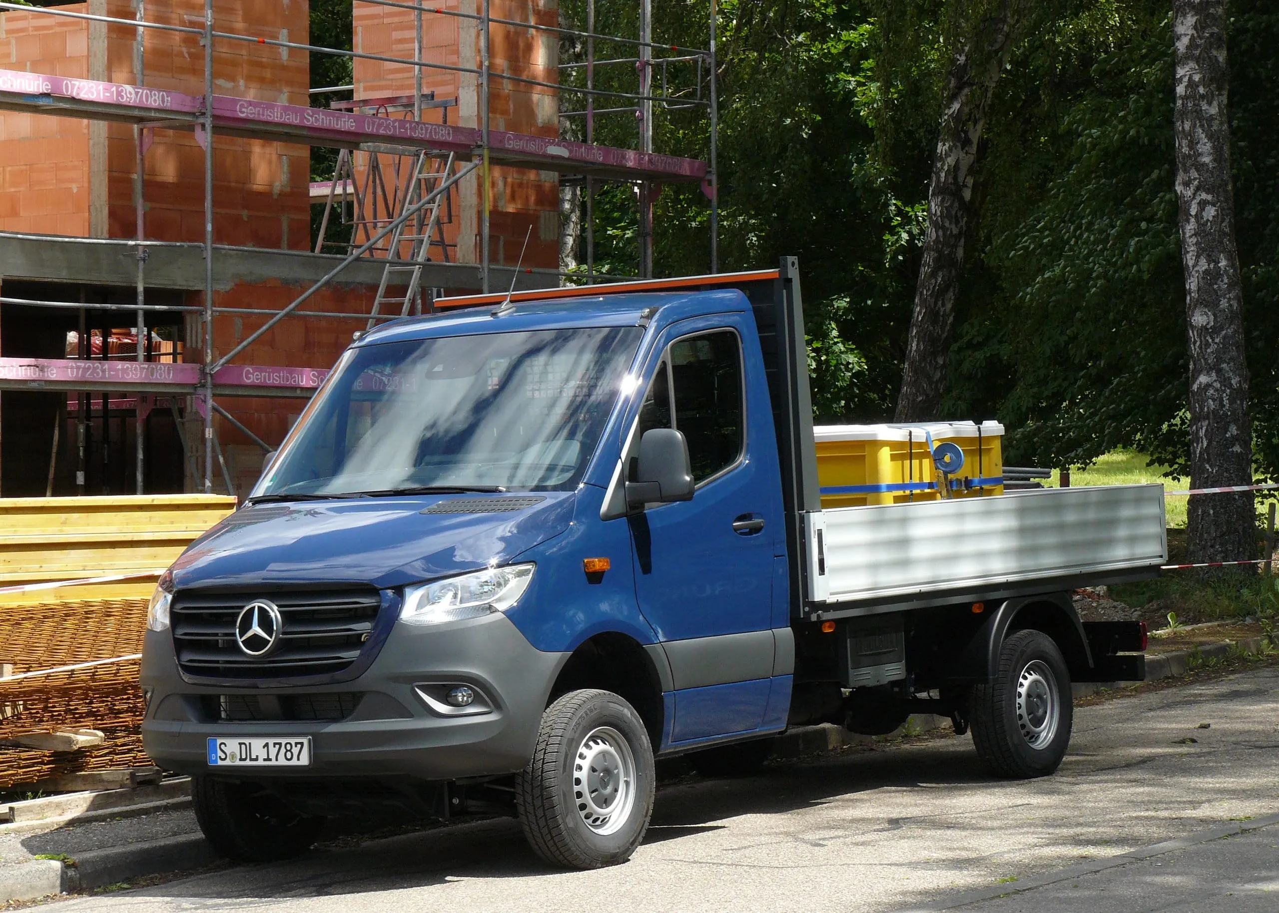 Mercedes-Benz Sprinter 4x4: Milder Allradantrieb mit Maximalmotorisierung