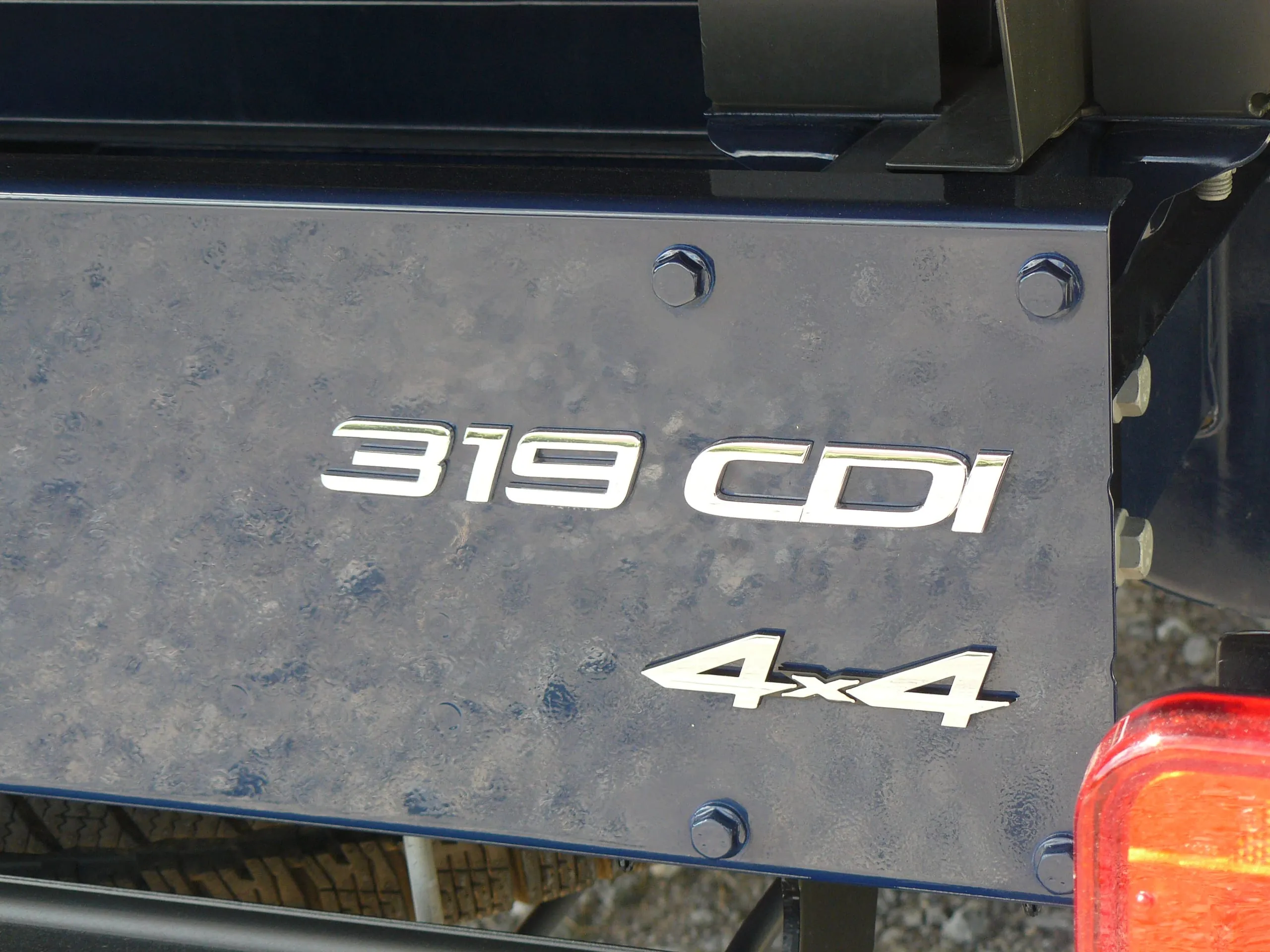 Allradler: Neben dem hochbeinigen Erscheinungsbild ein klarer Hinweis auf die Besonderheit des Modells.