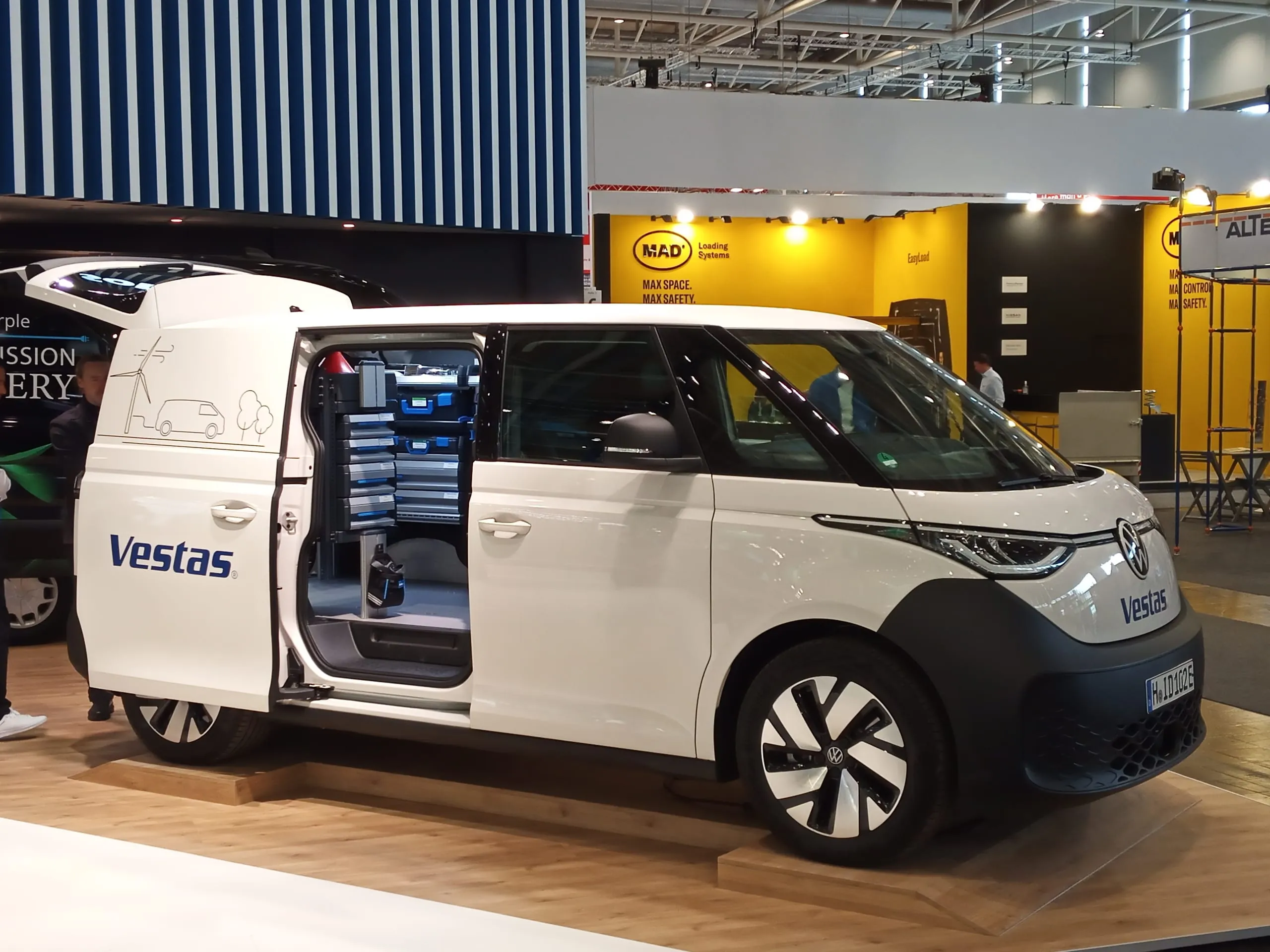 Stromer-Transporter für Stromer-Service: Sortimo-Ausbau für Windkraftanlagen-Hersteller Vestas.