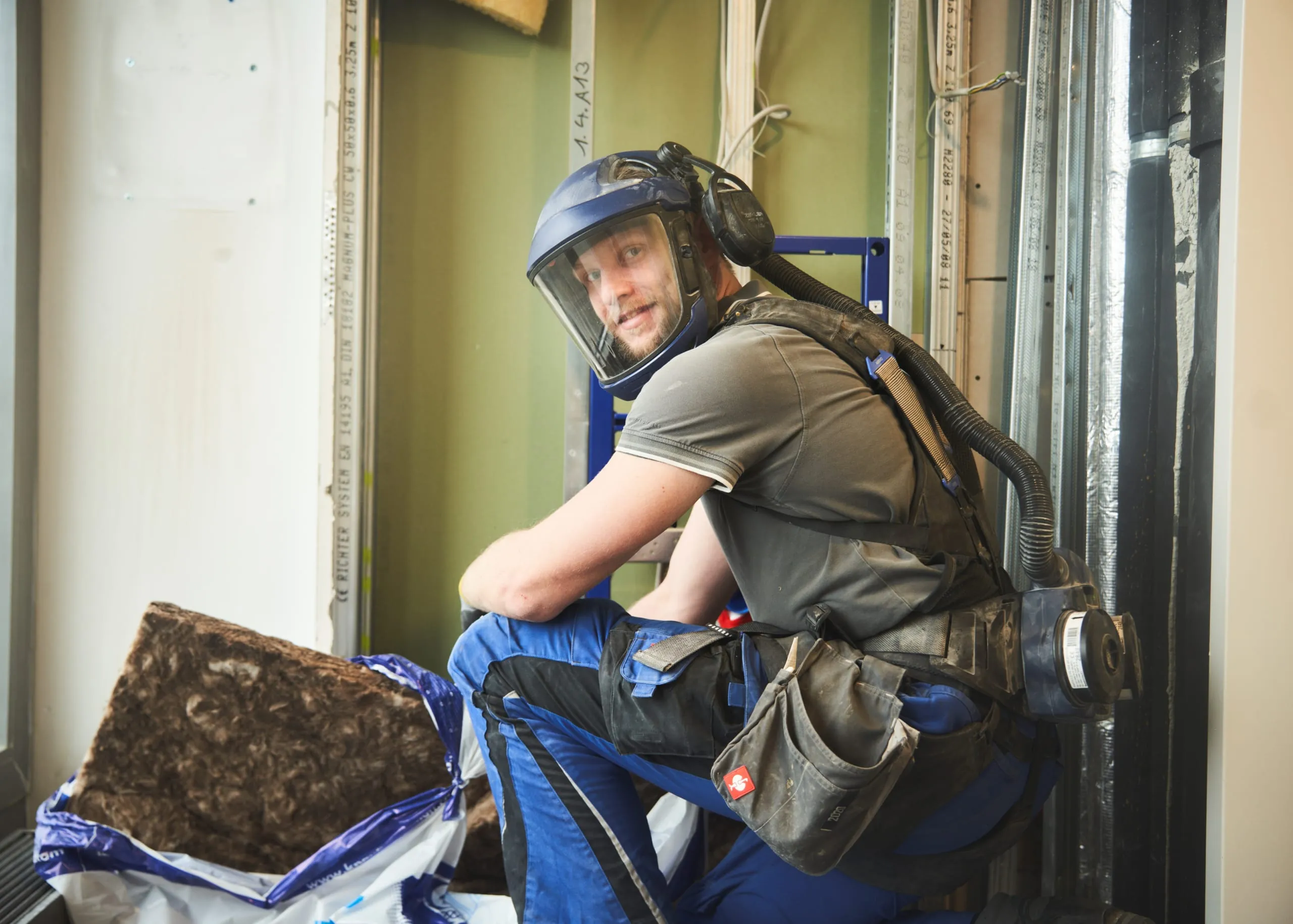 Christoph Reichart, Monteur bei der Hans Schramm GmbH & Co.KG in München.