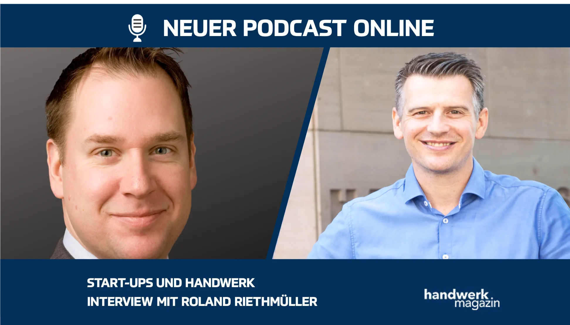 Start-up-Szene des Handwerks: Experte Roland Riethmüller gibt im Interview einen Überblick
