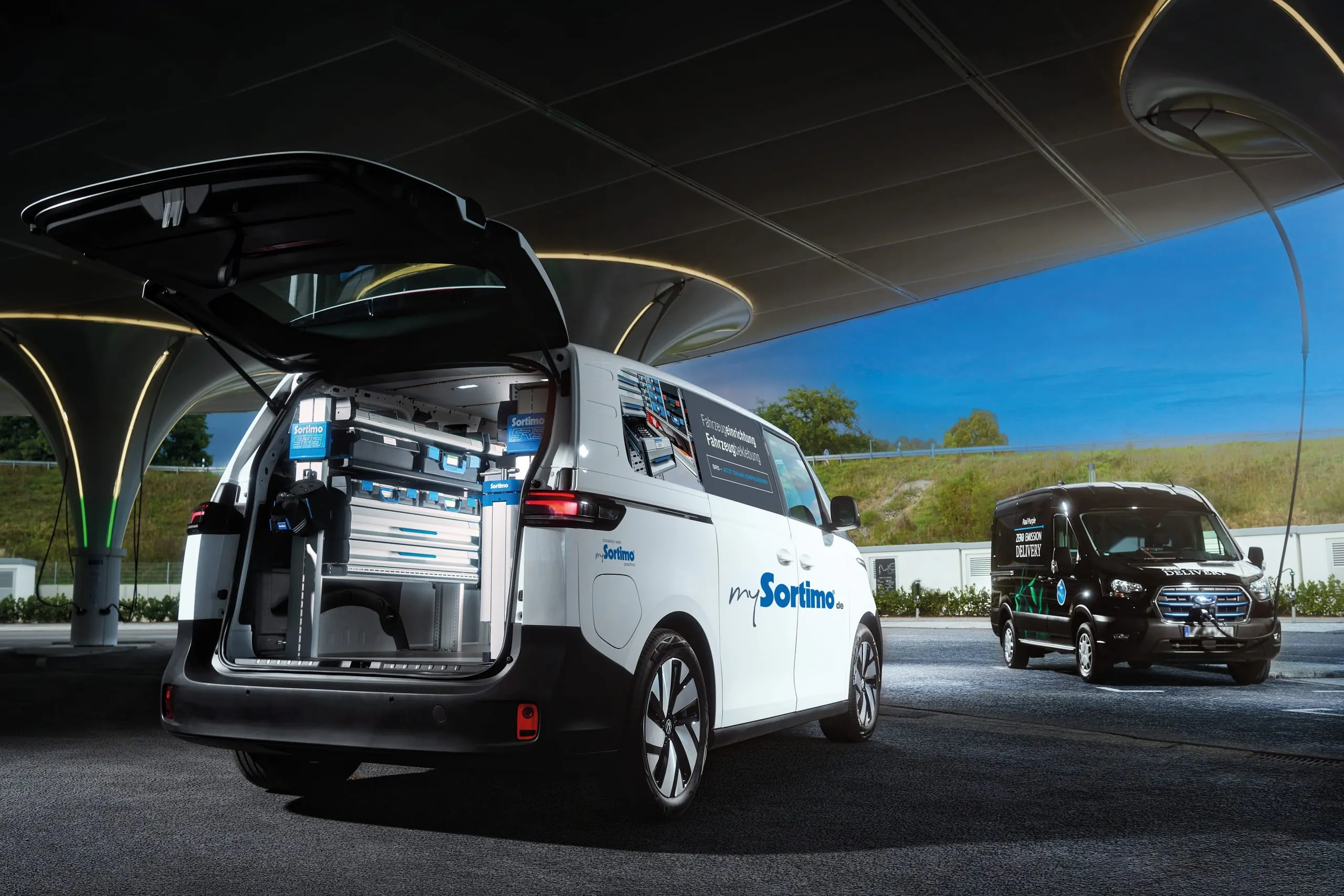 Fahrzeugeinrichtung bei Elektrotransportern: Gewichteinsparung erhöht Nutzlast und Reichweite