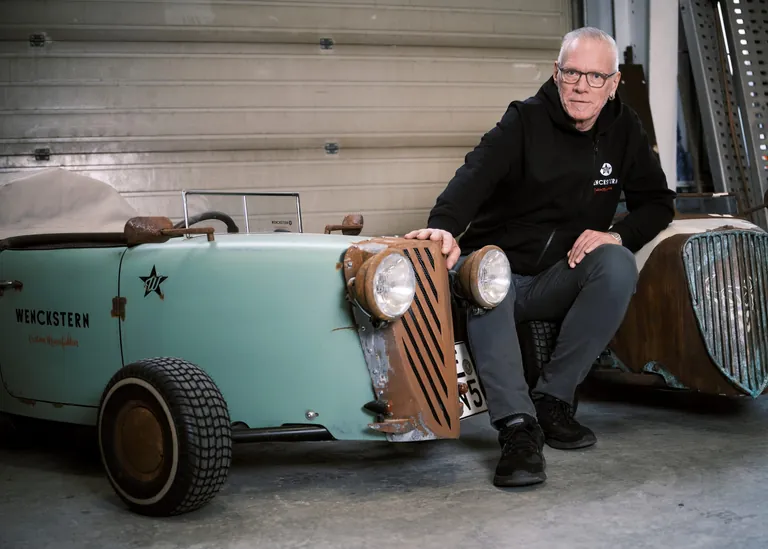 Maik Wenckstern hat auch nach über zehn Jahren noch großen Spaß an den kleinen Hot Rods.