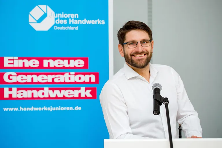 Marco Jaeger, Vorsitzender des Bundesverbands der Junioren des Handwerks e. V.