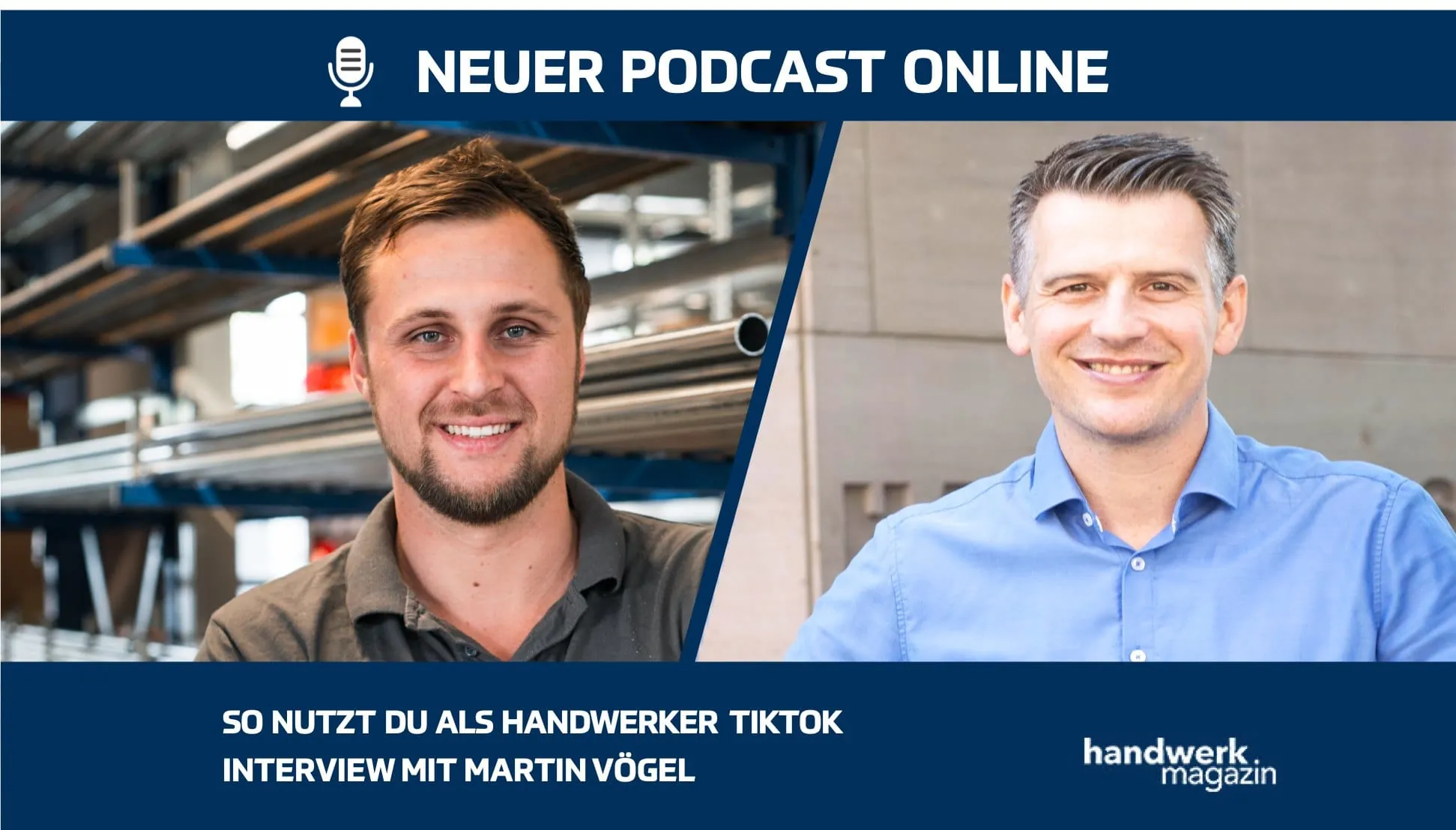 So nutzen Handwerker TikTok: Interview mit Martin Vögel