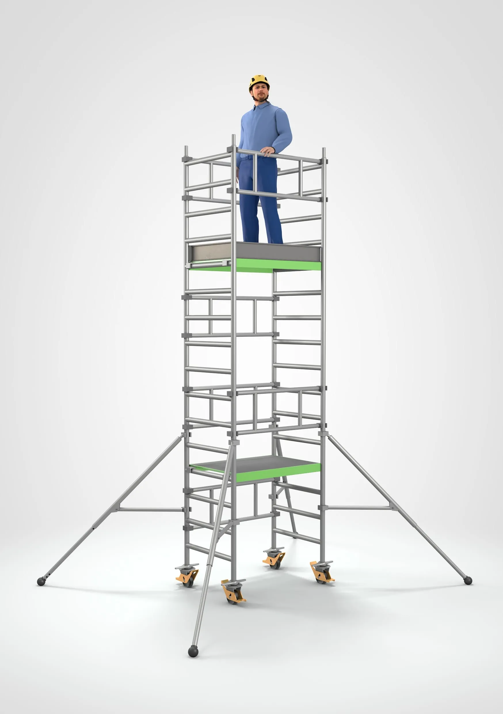 Ein-Personen-Gerüst