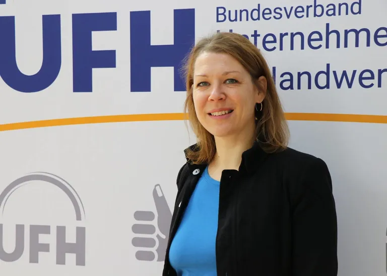 Katja Lilu Melder, Bundesvorsitzende der UnternehmerFrauen im Handwerk (UFH)